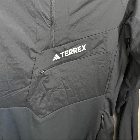 Adidas TERREX Techrock Ultralight 1/2-Zip Hooded
Fleece Jacket NEW with tags - Picture 8 of 14